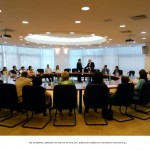 The awarding ceremony on the 1st of June 2011, Romanian American University's Senate Hall