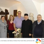 Tudorita Albu, Carol Stanton, John Stanton, Professor Priest Vasile Oltean, and Nicolae Albu