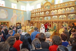 1. Consecration of the painting of the Romanian-American University Chapel, 1