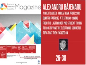 6. An article about Professor Dumitru Patriche published by his last PhD student in the Romanian Distribution Committee Magazine